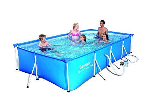 Bestway Steel Pro Frame Rectangular 5700L Above Ground Pool