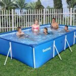Bestway Steel Pro Frame Rectangular 5700L Above Ground Pool