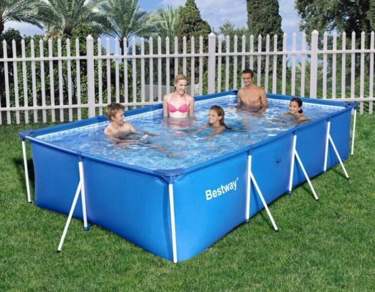 Bestway Steel Pro Frame Rectangular 5700L Above Ground Pool