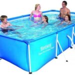 Bestway Steel Pro Frame Rectangular 5700L Above Ground Pool
