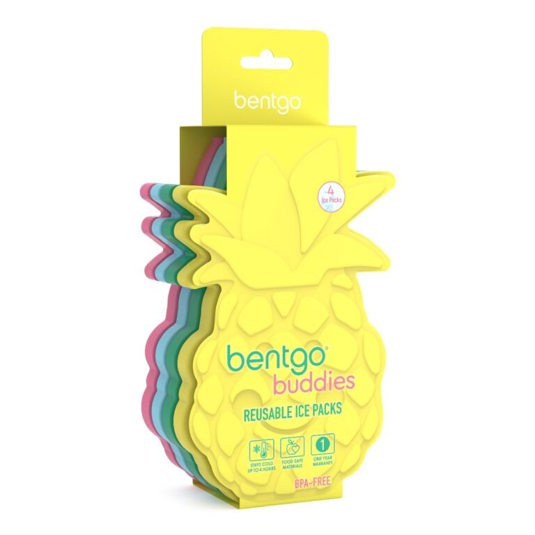 Bentgo - Buddies Reusable Ice Pack - Fruit, Pack of 4