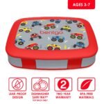 Bentgo – Kids Prints Leak-Proof 5-Compartment Lunch Box – Trucks