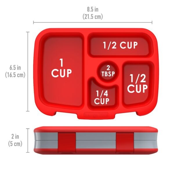 Bentgo – Kids Prints Leak-Proof 5-Compartment Lunch Box – Trucks