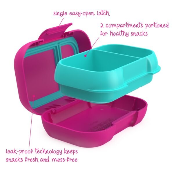 Bentgo – Kids Snack Box – Fuschia