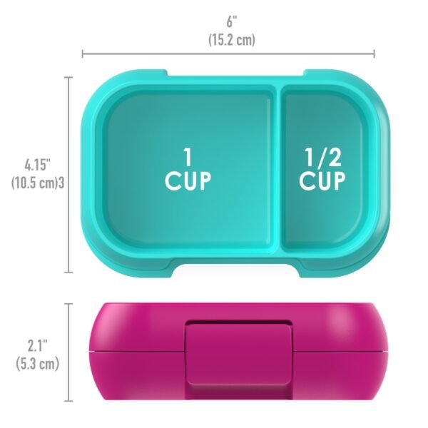 Bentgo – Kids Snack Box – Fuschia