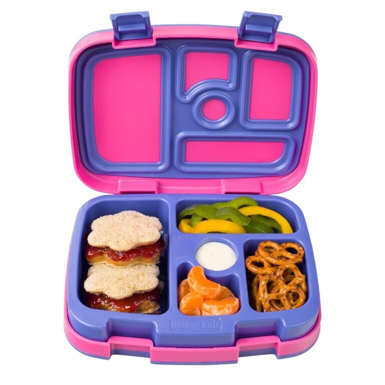 Bentgo - Bento Style Kids Brights Lunch Box - Fuchsia