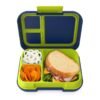 Bentgo – Pop Lunchbox with Removable Divider – Navy Blue/Chartreuse