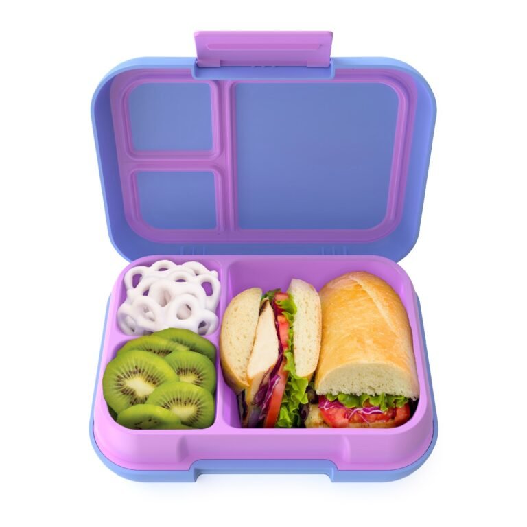 Bentgo - Pop Lunchbox with Removable Divider - Periwinkle/Pink