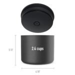 Bentgo – Stainless Steel Insulated Food Container – Carbon Black
