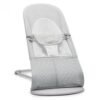 Babybjorn Bouncer Balance Soft – Mesh (Silver/White) | Light Grey Frame