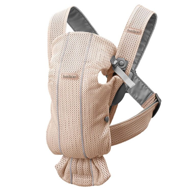 BabyBjorn- Baby 3D Mesh Carrier Mini - Pearly Pink