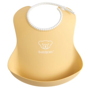 BabyBjorn- Baby Bib – Powder Yellow