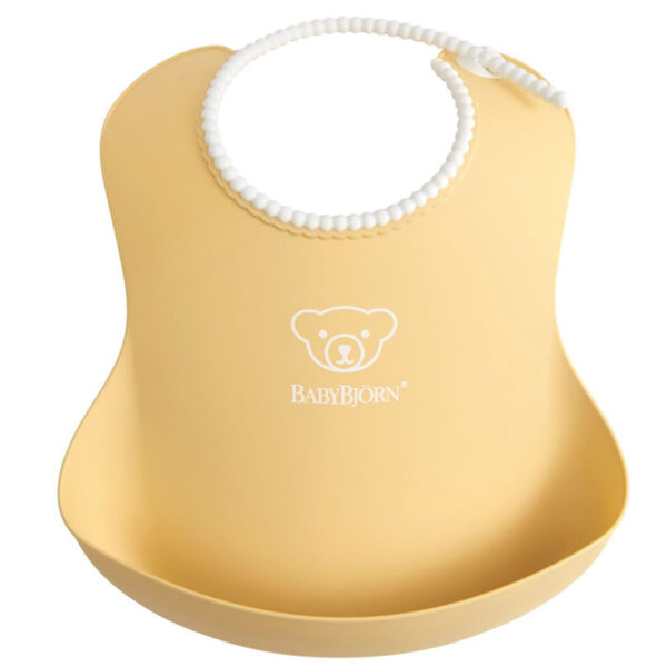 BabyBjorn- Baby Bib – Powder Yellow