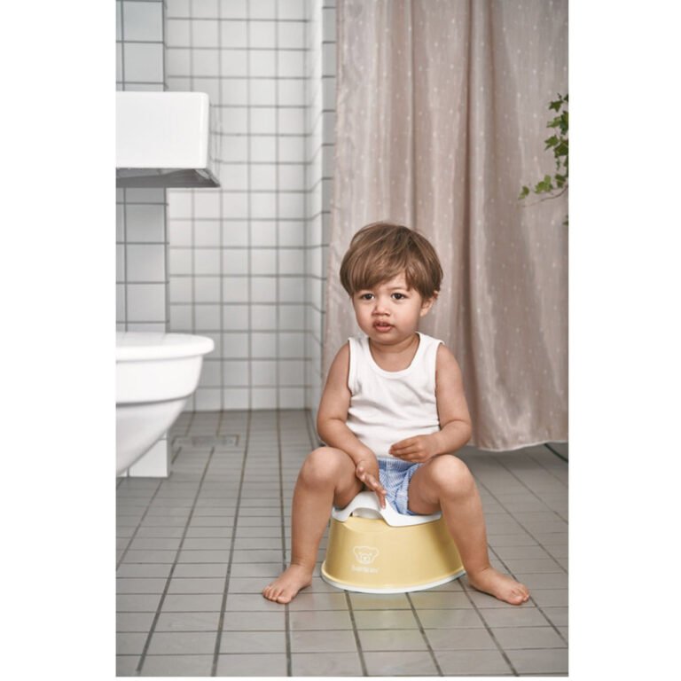 Babybjorn - Smart Potty - Powder Yellow/White