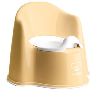 Babybjorn - Potty Chair - Powder Yellow/White