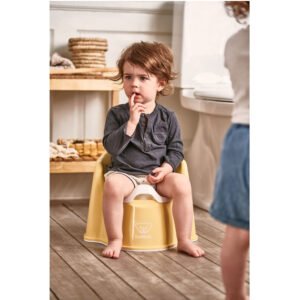 Babybjorn - Potty Chair - Powder Yellow/White
