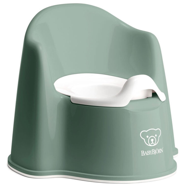 Babybjorn - Potty Chair - Deep Green/White