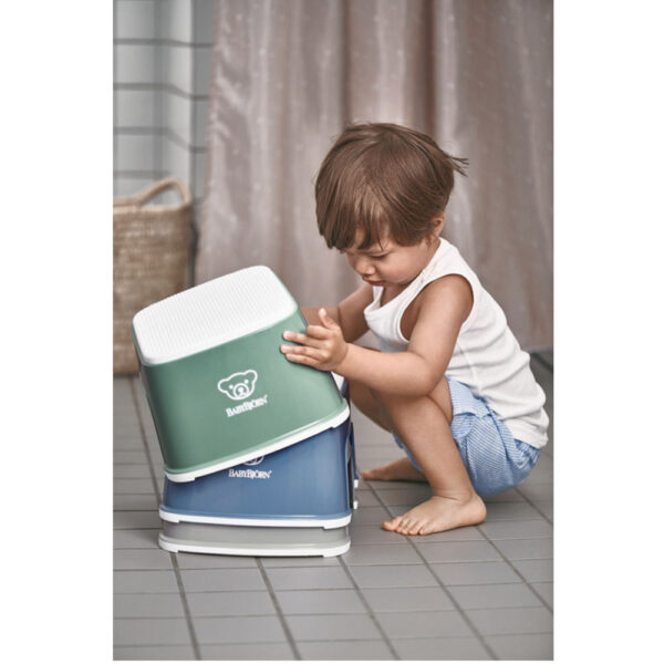 Babybjorn – Step Stool – Deep Green/White