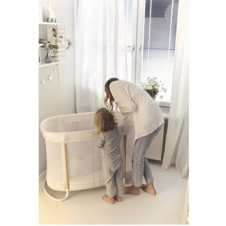 BabyBJorn - Fitted sheet for Baby Crib White
