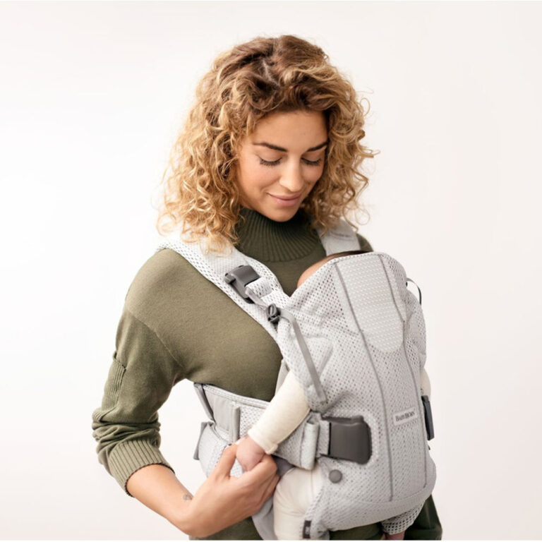 BabyBjorn - Baby 3D Mesh Carrier One Air - Silver