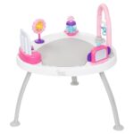 Babytrend – 3-in-1 Bounce N Play Activity Center – Princess Pink