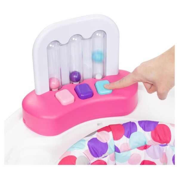 Babytrend – 3-in-1 Bounce N Play Activity Center – Princess Pink