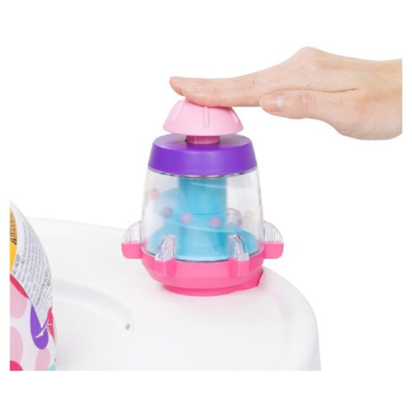 Babytrend – 3-in-1 Bounce N Play Activity Center – Princess Pink