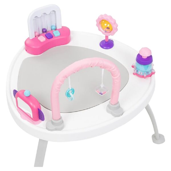 Babytrend – 3-in-1 Bounce N Play Activity Center – Princess Pink