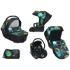 Cam – Mod. Smart & Telaio Dinamico Up Stroller Travel System- Blue