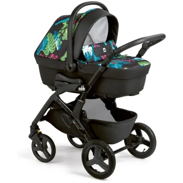 Cam – Mod. Smart & Telaio Dinamico Up Stroller Travel System- Blue
