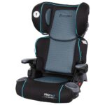 Babytrend Yumi 2-in-1 Folding Booster Car Seat – Aqua Tech, Adjustable Headrest, Side Impact Protection – 9M+