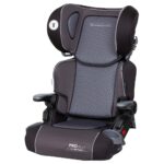 Babytrend 2-in-1 Protect Booster Seat – Grey Tech, 9M+, High-Back to No-Back, Side Impact Protection, Compact Fold