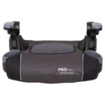 Babytrend 2-in-1 Protect Booster Seat – Grey Tech, 9M+, High-Back to No-Back, Side Impact Protection, Compact Fold