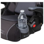 Babytrend 2-in-1 Protect Booster Seat – Grey Tech, 9M+, High-Back to No-Back, Side Impact Protection, Compact Fold