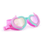 Bling2O – Pearly Heart Shaped Mermaid Tail Swim Goggles – Pink