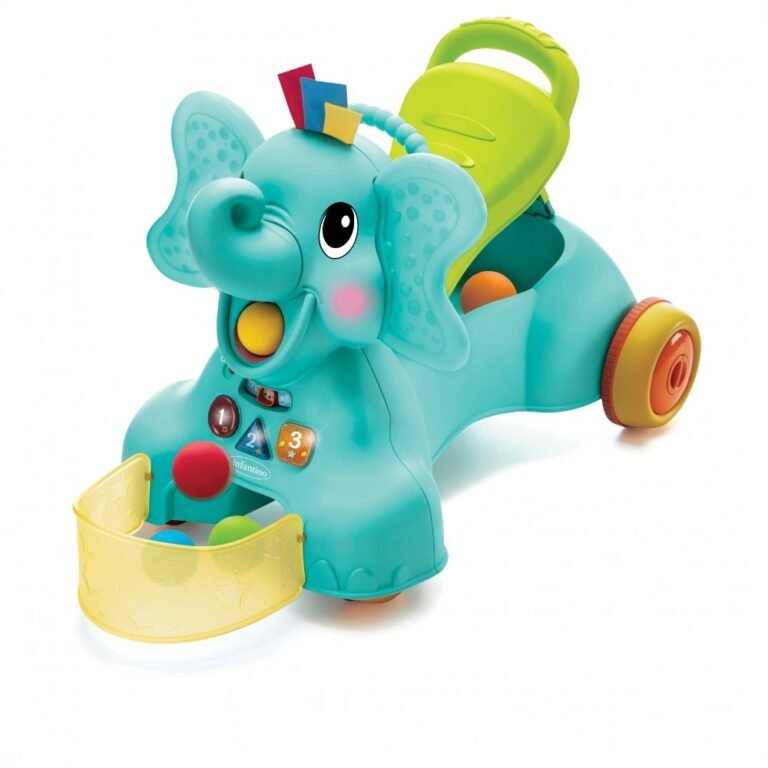 Infantino - 3-in-1 Sit, Walk & Ride Elephant