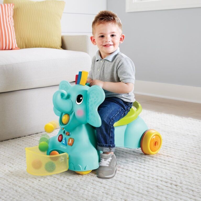Infantino - 3-in-1 Sit, Walk & Ride Elephant