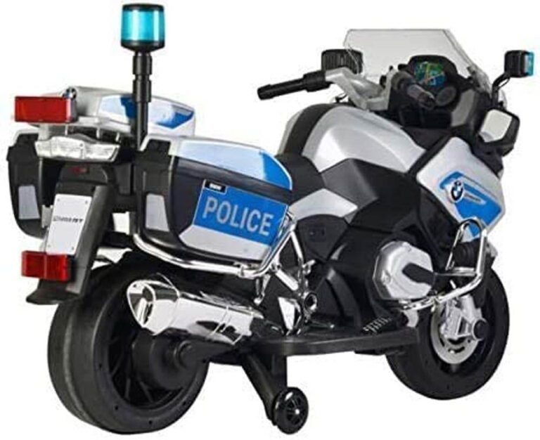 Lovely Baby - BMW R 1200RT Powered Riding Police Motorbike - Silver