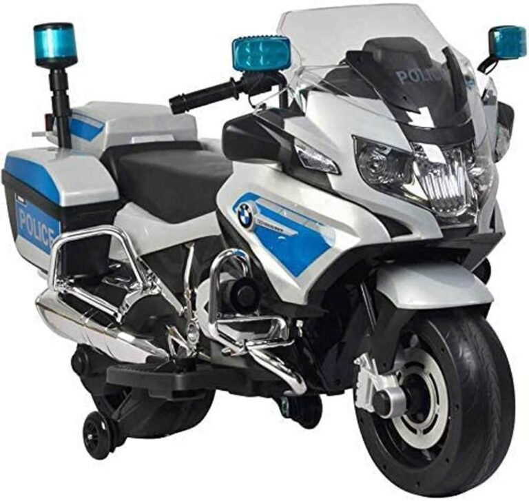 Lovely Baby - BMW R 1200RT Powered Riding Police Motorbike - Silver