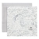 Born Copenhagen – Organic Cotton Swaddle – Midnight Dust (Pack of 2)