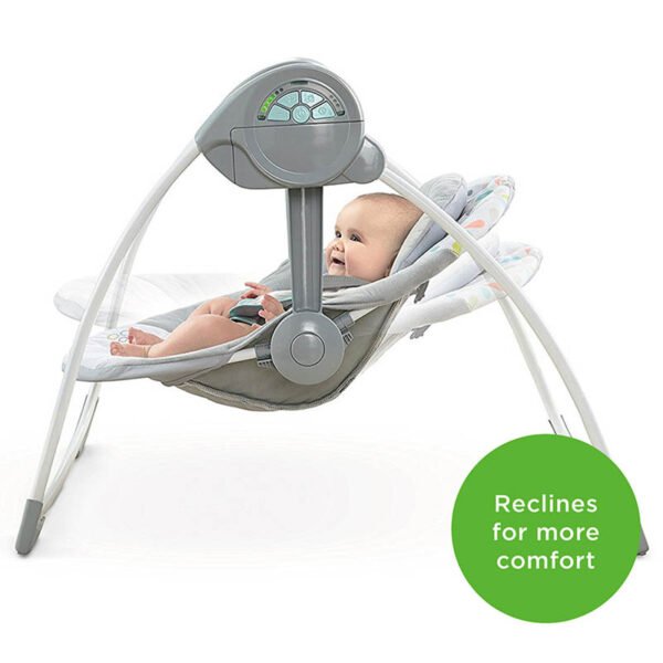 Ingenuity – Comfort 2 Go Swing – Fanciful Forest – Grey