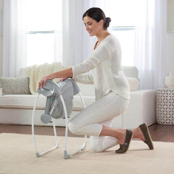 Ingenuity – Comfort 2 Go Swing – Fanciful Forest – Grey