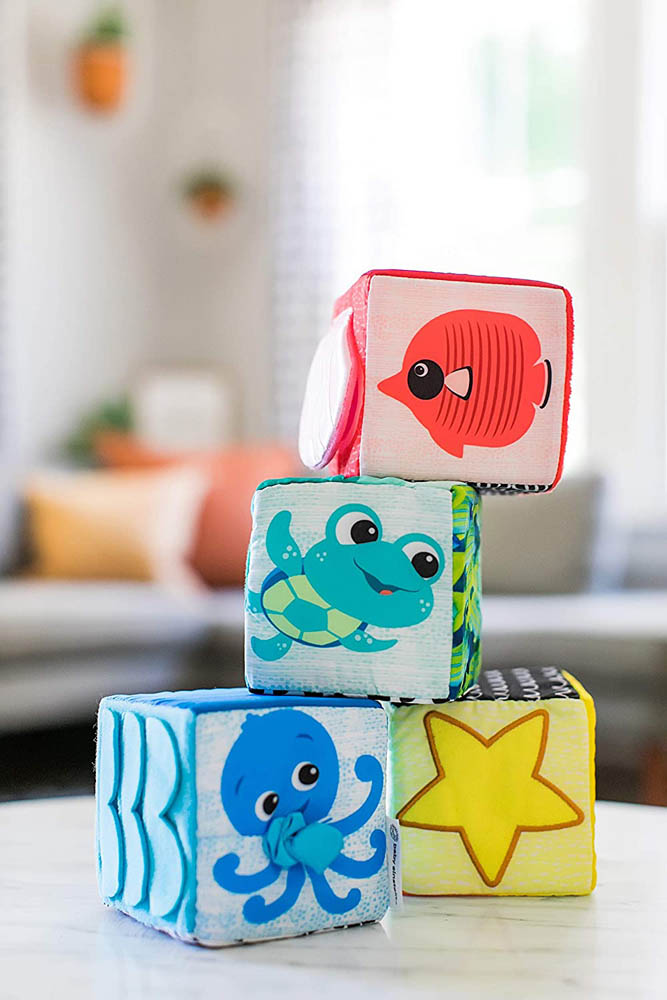 Bright Starts Baby Einstein Explore & Discover Soft Blocks