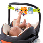 Bright Starts – Take Along Tiger Carrier Toy Bar