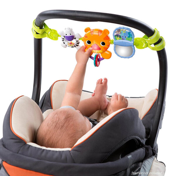 Bright Starts – Take Along Tiger Carrier Toy Bar