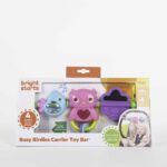 Bright Starts – Busy Birdies Carrier Toy Bar Toy – Black