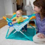 Bright Starts Disney Baby Finding Nemo Pop ‘N Jump Foldable Activity Center – Portable Baby Jumper with Toys for 6 to 12 Months
