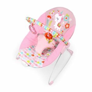 Bright Starts - Fancy Fantasy - Vibrating Bouncer - Pink