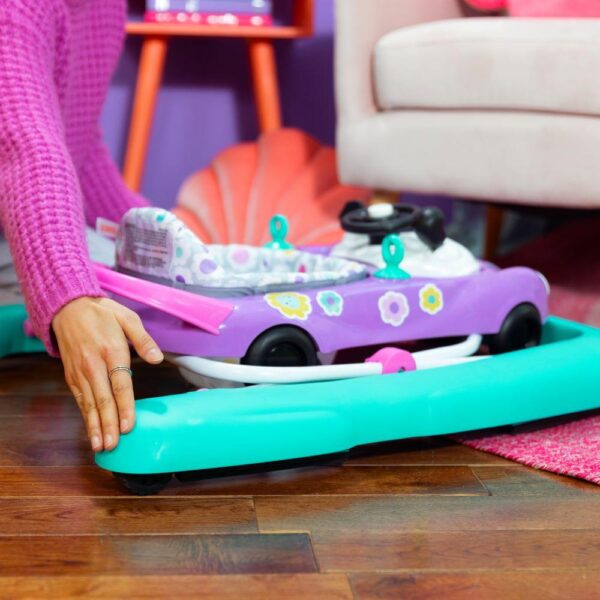 Bright Starts – Little Speedster 3-in-1 Car Walker – Purple Power