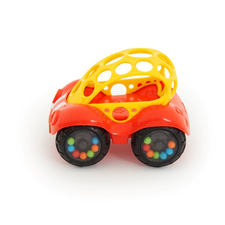Bright Starts - Oball Easy Grasp Rattle and Roll Toy